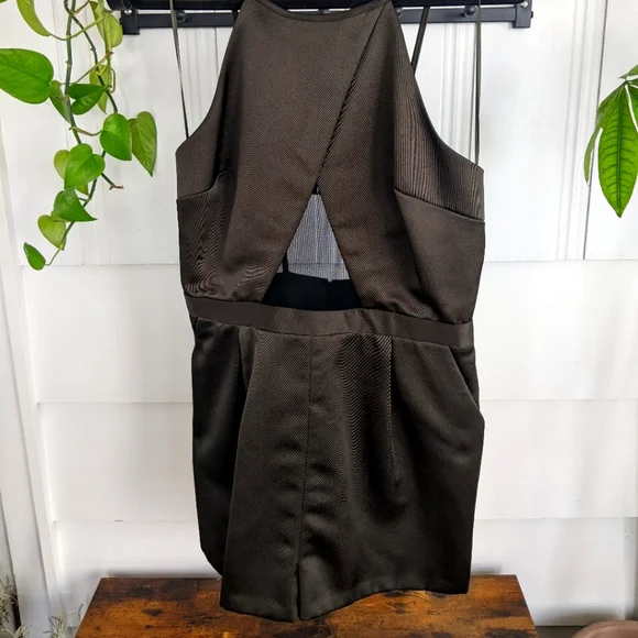 Castor gray Topshop short romper - Picture 2 of 10